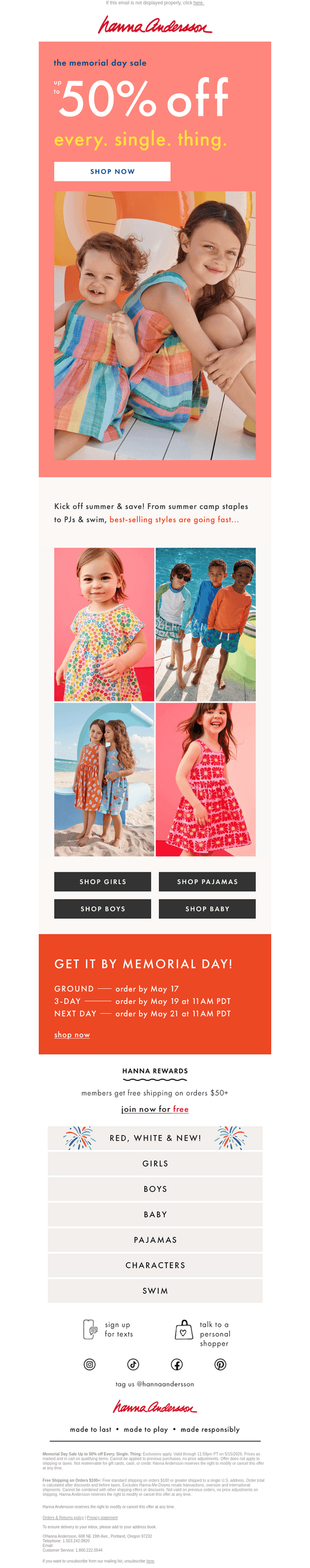 🤩 Up To 50% Off EVERY. SINGLE. THING.