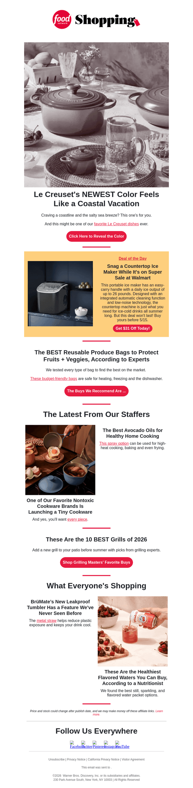 Food & Wine email from Thu, May 14, 2026