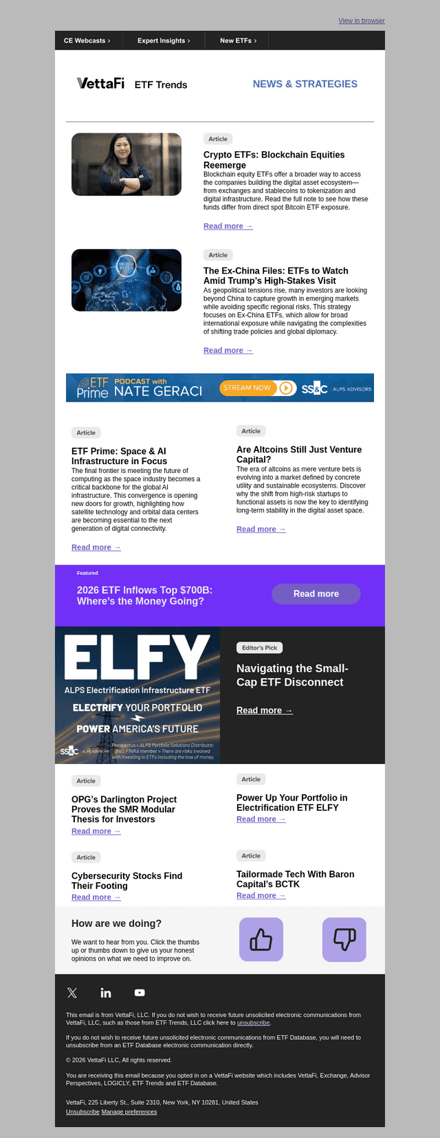 Why 2026 ETF Inflows Just Hit a $700B Milestone