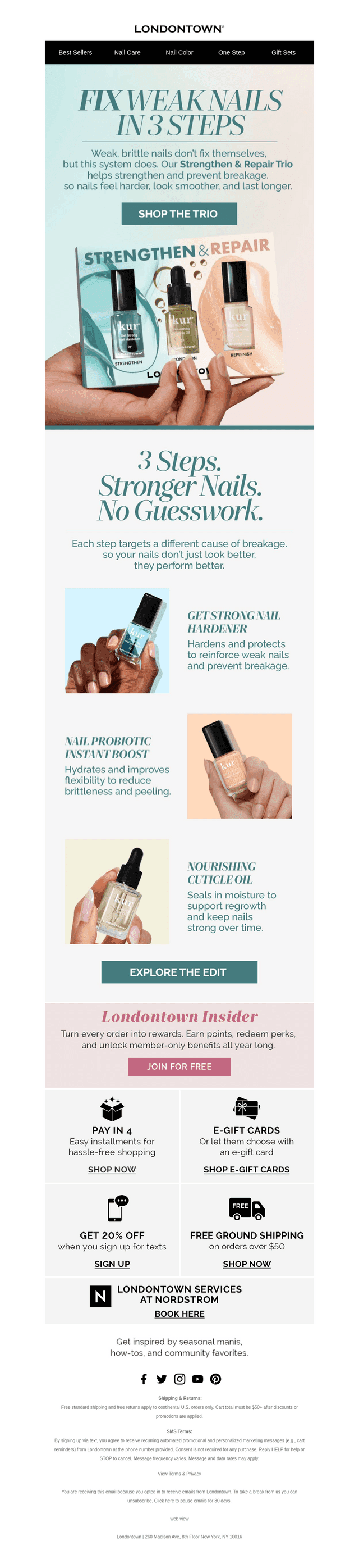 Fix weak nails in 3 simple steps 💪