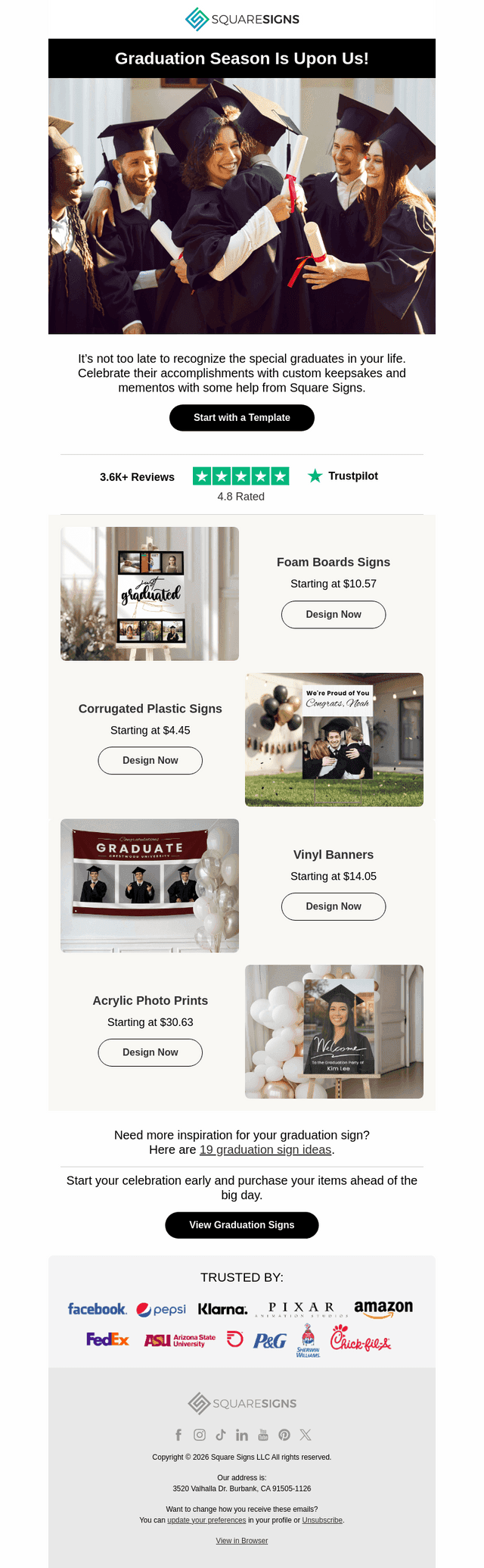 Graduation is Coming Up - Show Your Support!