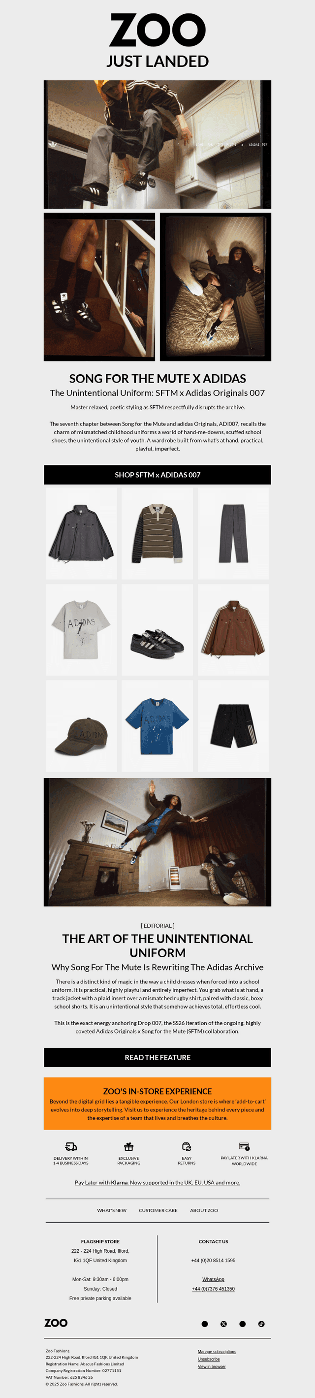Zoo Fashions email from Fri, May 15, 2026