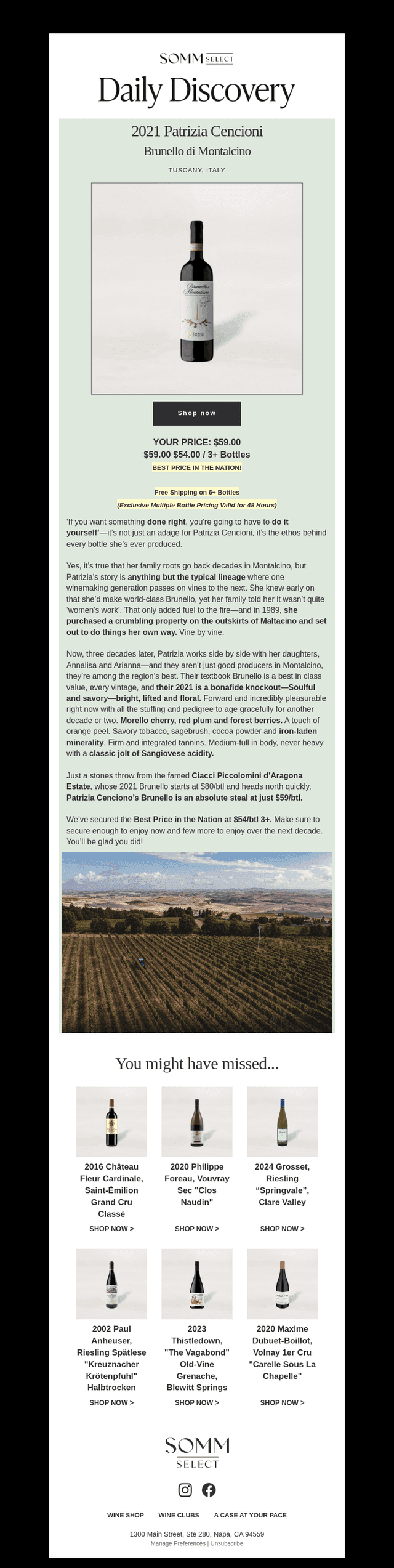 Bold, Beautiful, Best in Class Brunello