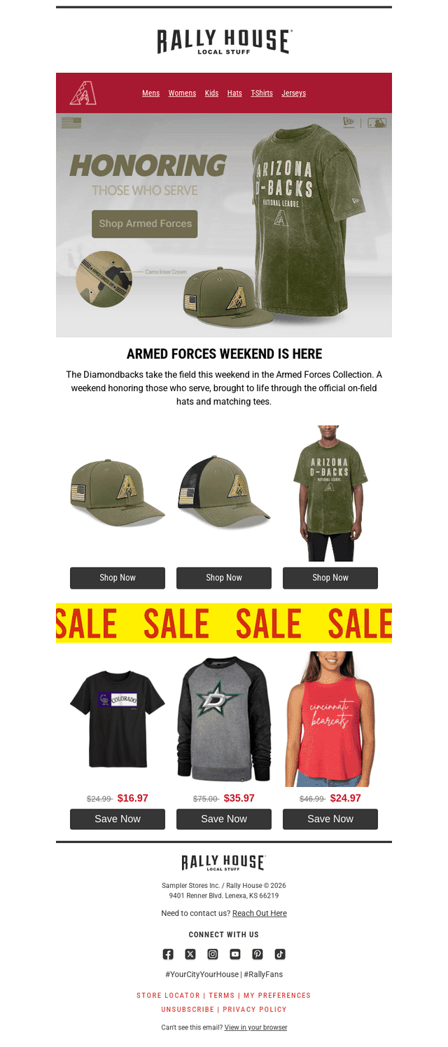 Armed Forces Weekend is Here, Diamondbacks Fans ⭐
