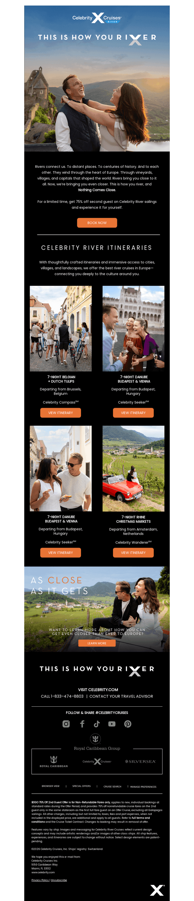 Experience Celebrity River