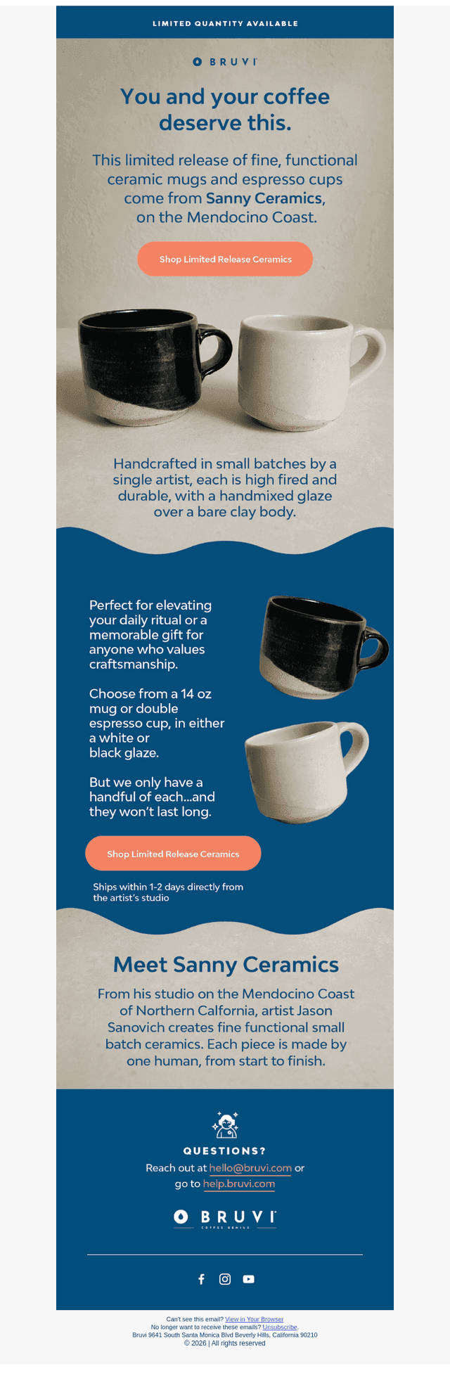 As exceptional as your coffee - limited release ‼️