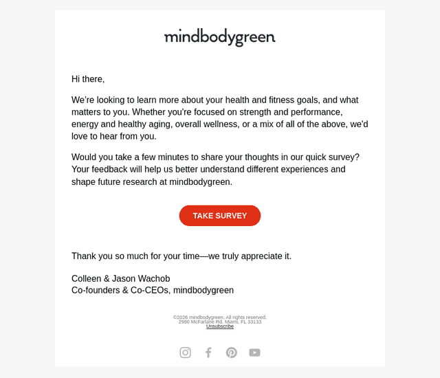 mindbodygreen email from Fri, May 15, 2026