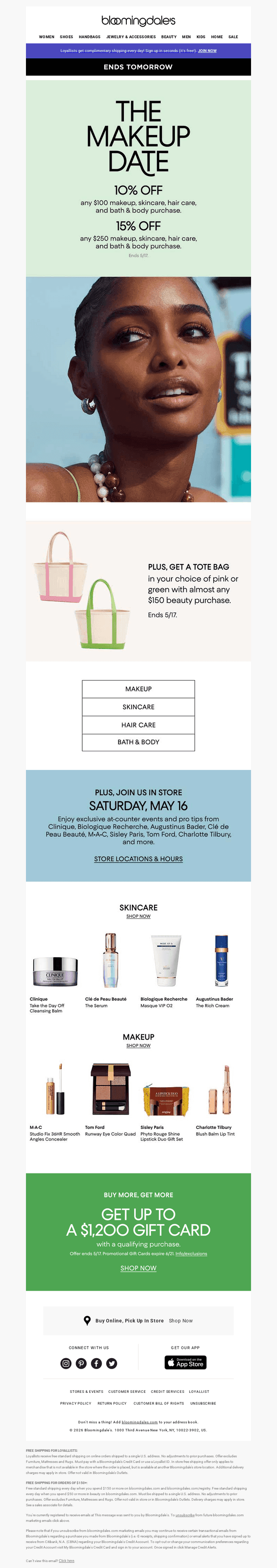 Save on beauty! The Makeup Date.
