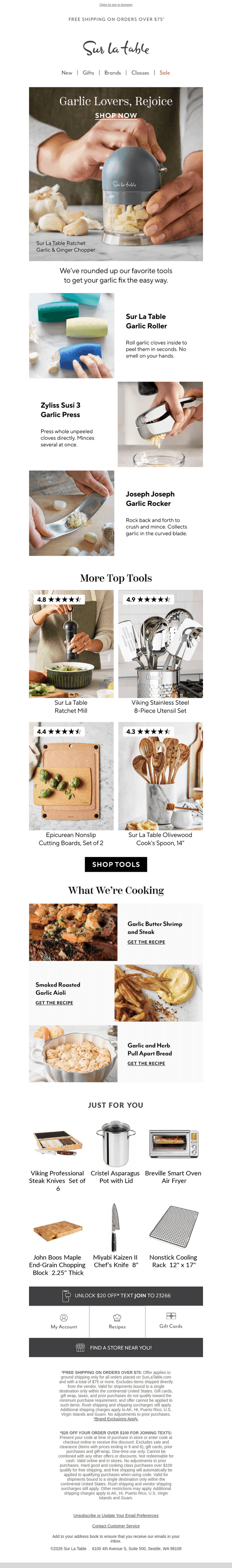 🧄 Zesty garlic picks for prep, peeling & more.