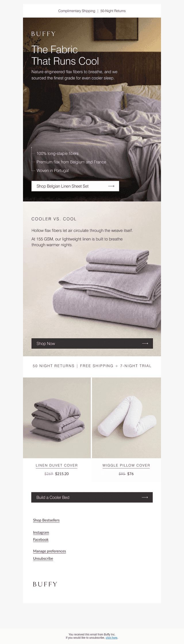 Not all linen is created equal.