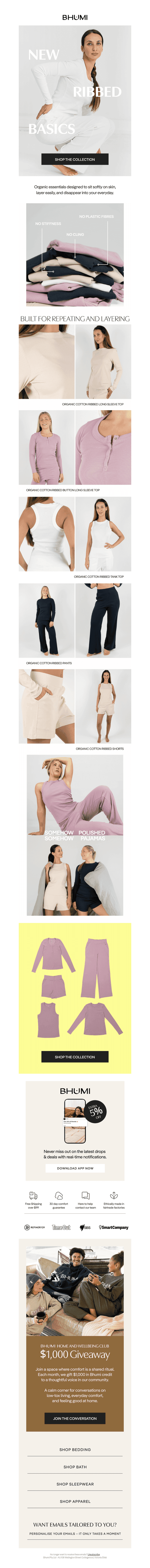 Just In: Ribbed Basics