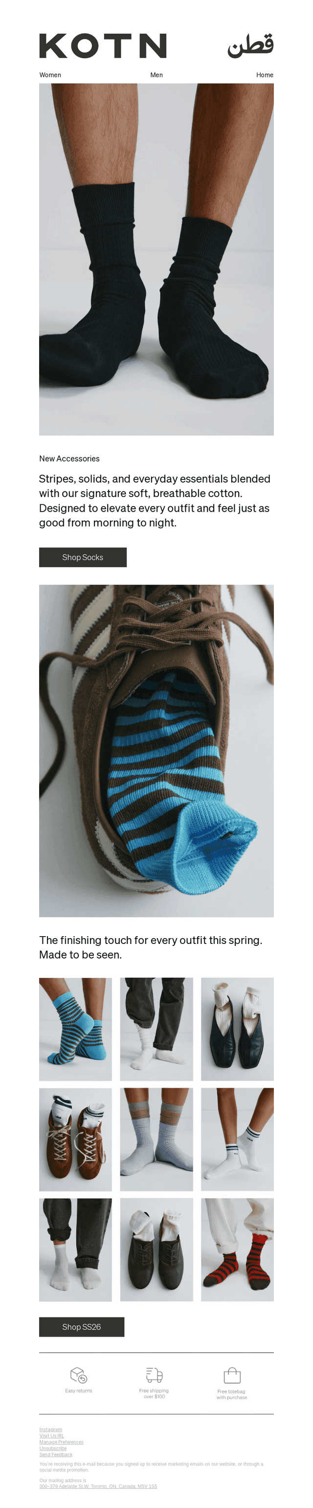 New Socks Just Landed