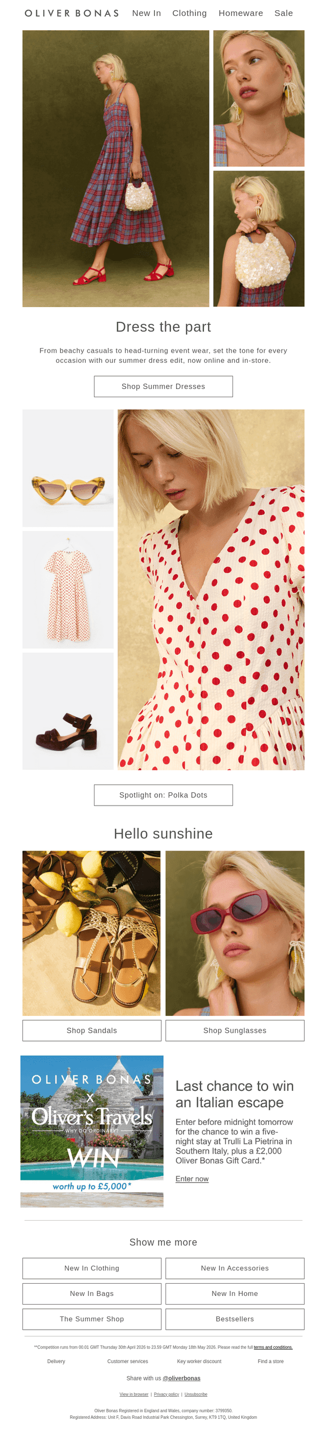 New styles loading | Dress the part