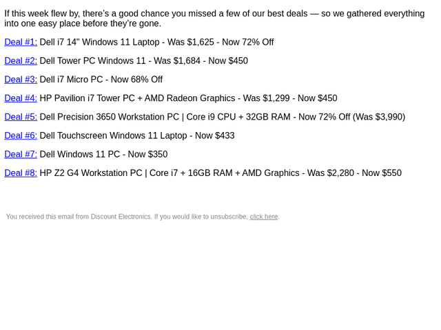 FOMO Sunday: 72% Off i9 PCs & i7 Laptops
