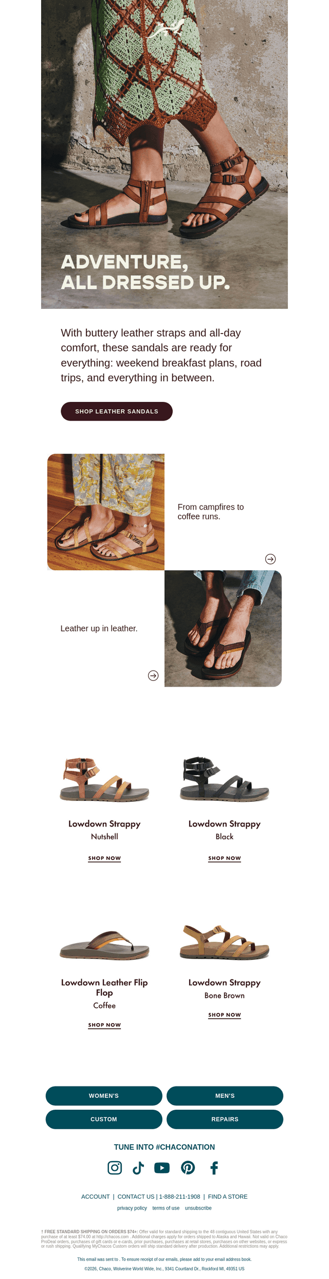 Shop buttery soft leather for an elevated summer