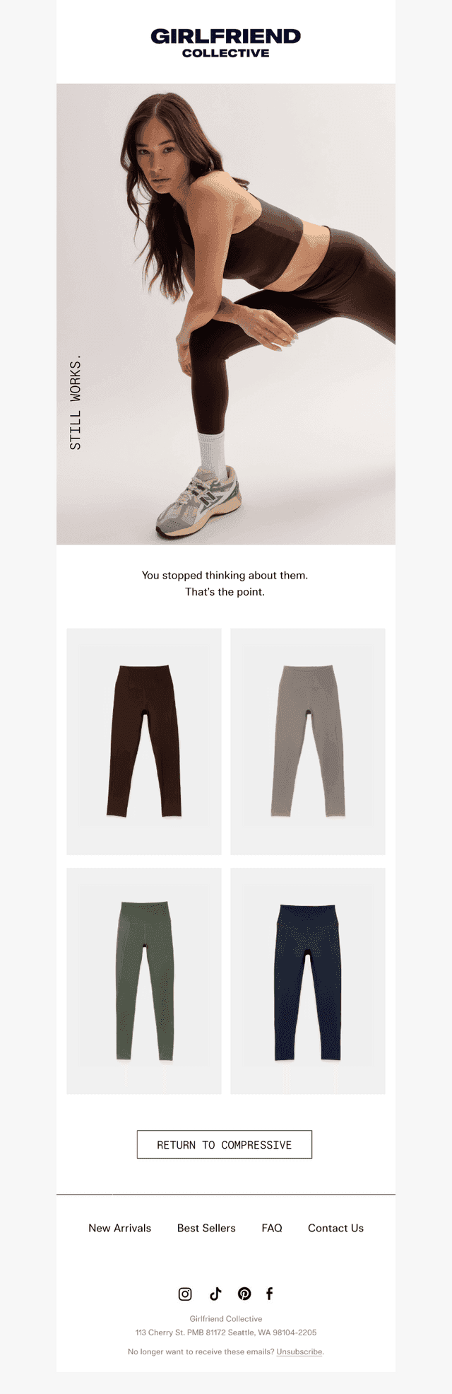 Your everyday leggings, refined
