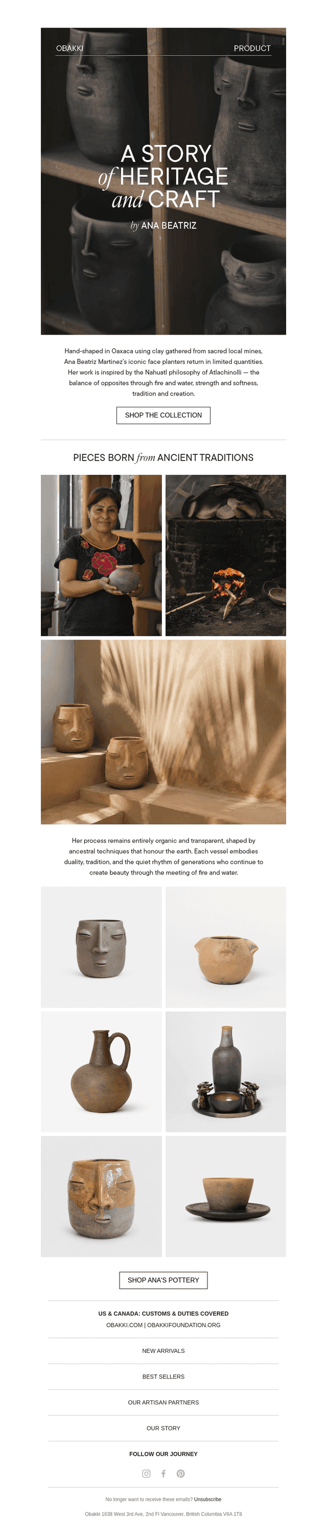 Sculptural Face Planters from Oaxaca