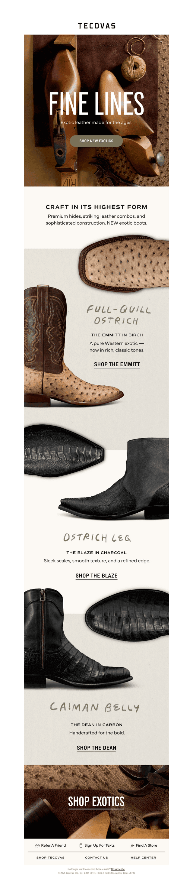 NEW men's exotic boots