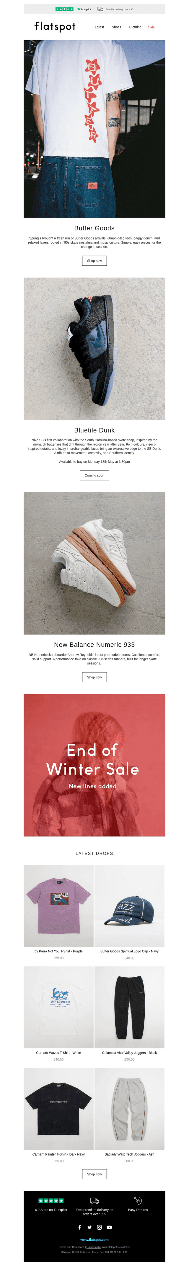 Flatspot email from Sun, May 17, 2026