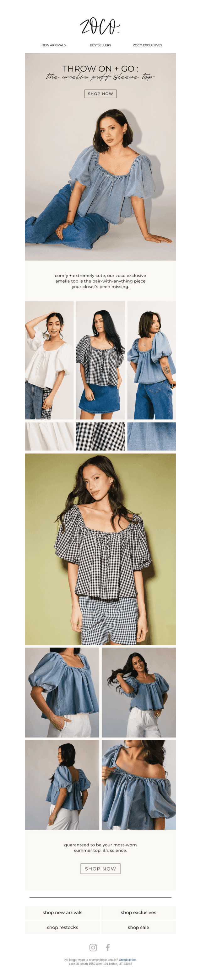 your most-worn summer top. guaranteed.