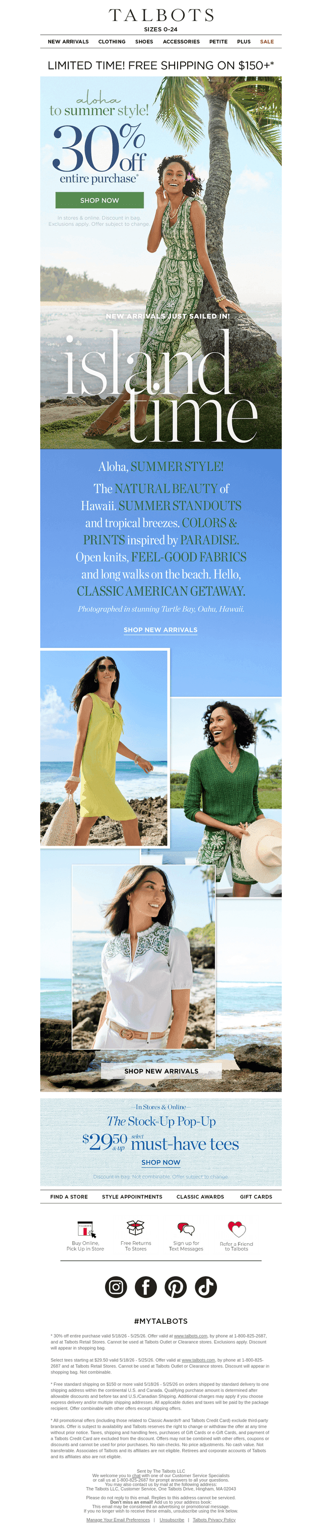 🏖️ NEW Summer Arrivals + 30% off EVERYTHING*