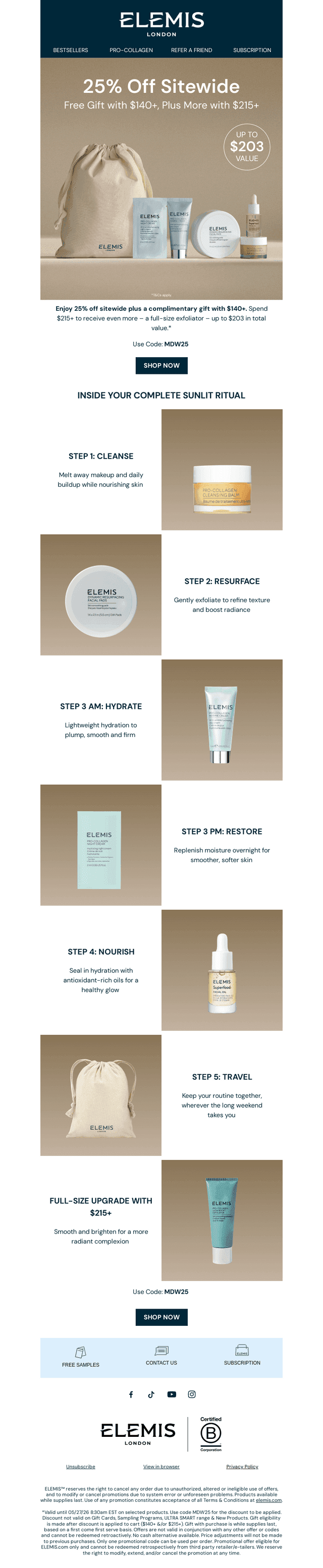 Start Summer Strong: 25% Off + Glowing Gift