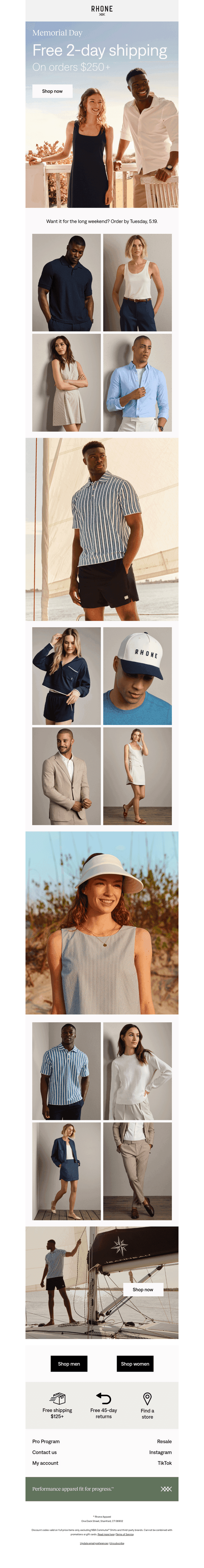 Rhone email from Mon, May 18, 2026