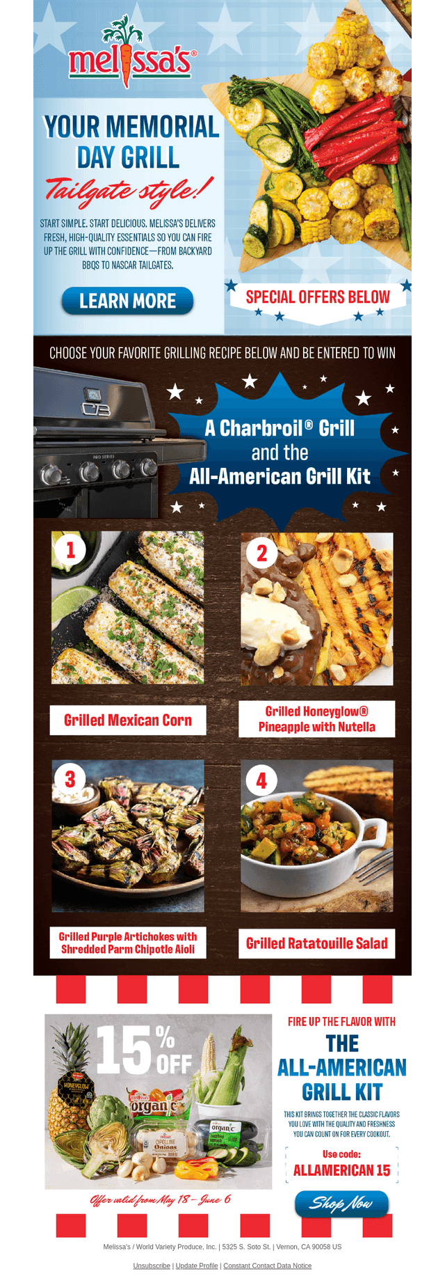 ,  VOTE and win a grill!