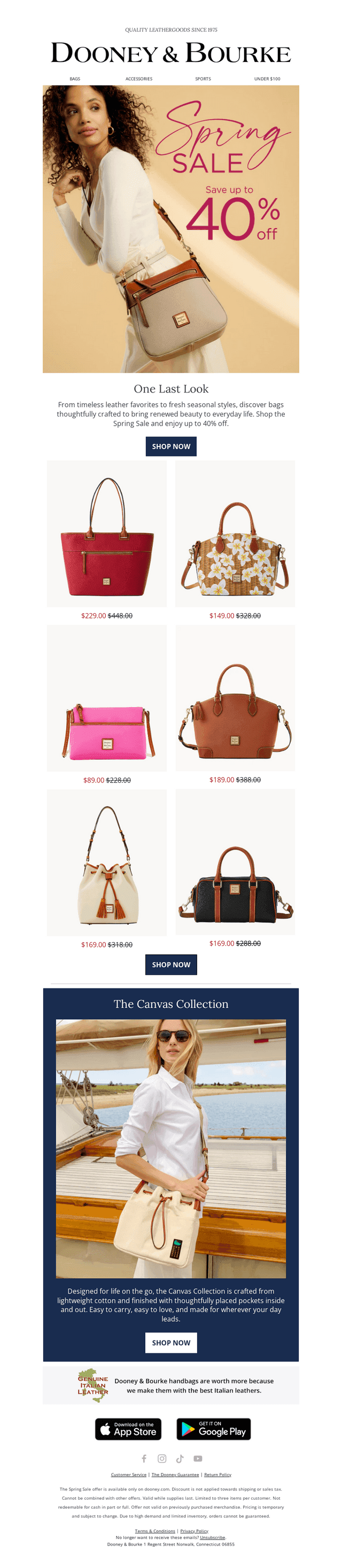 Dooney & Bourke email from Tue, May 19, 2026