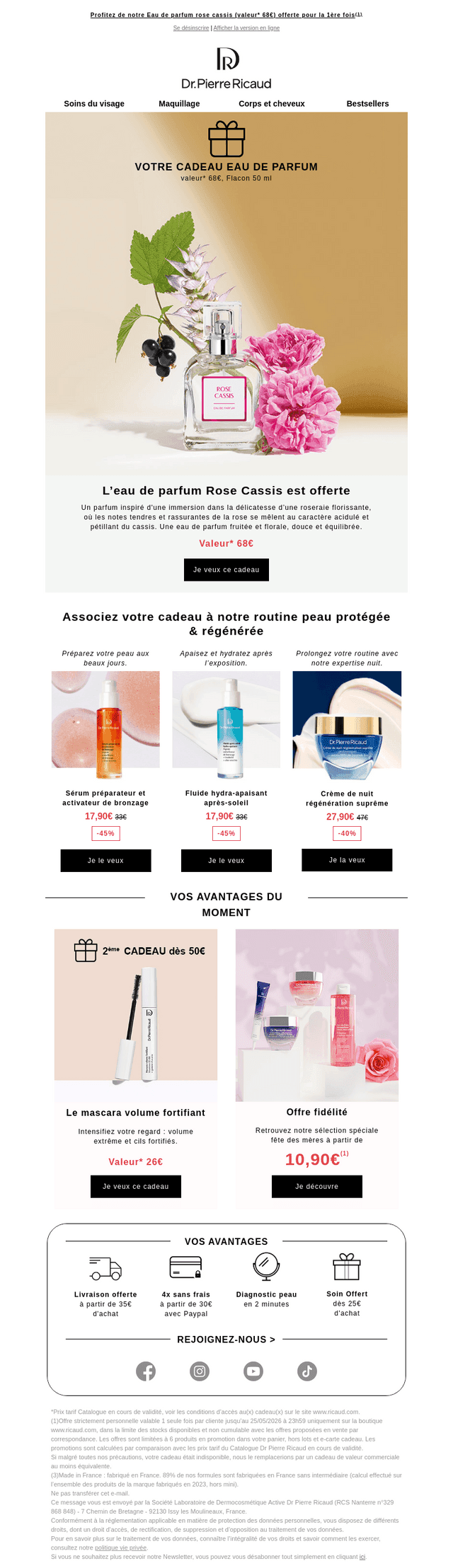 Votre 🎁 spécial pour les beaux jours