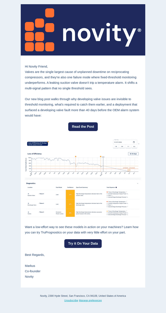 Novity email from Tue, May 19, 2026