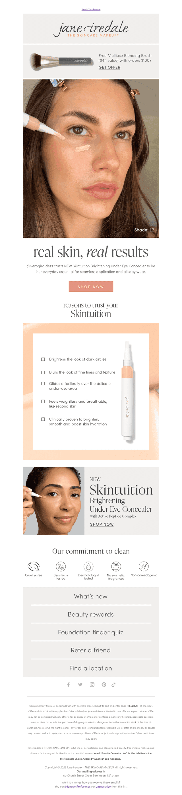 The concealer you can trust