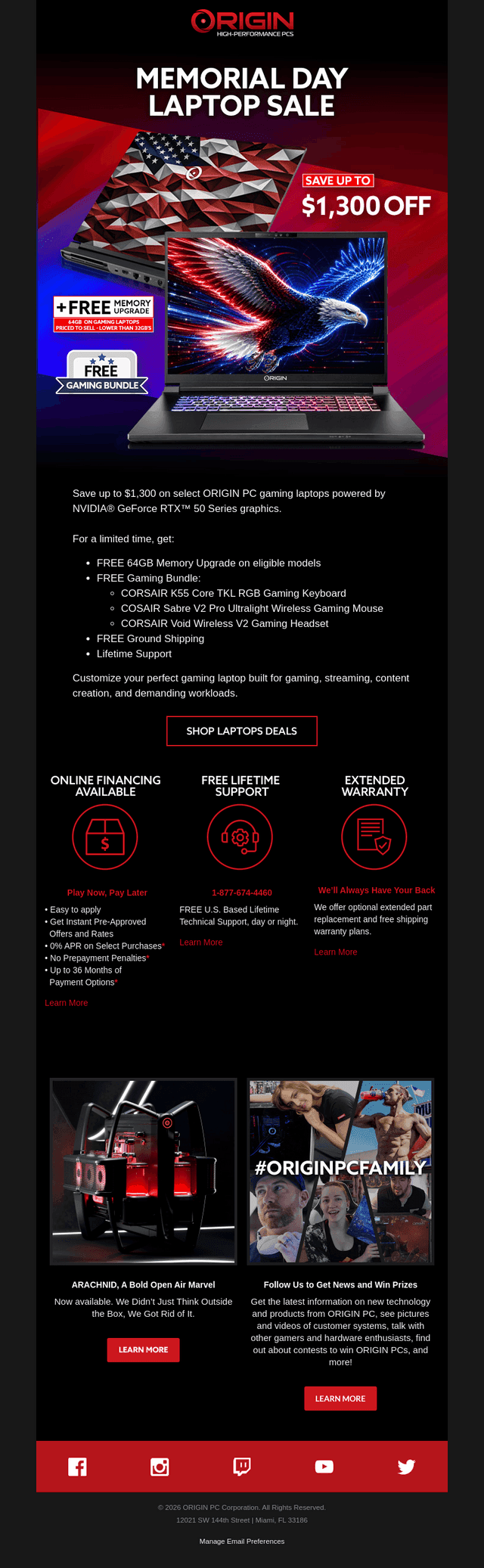 ORIGIN PC email from Tue, May 19, 2026