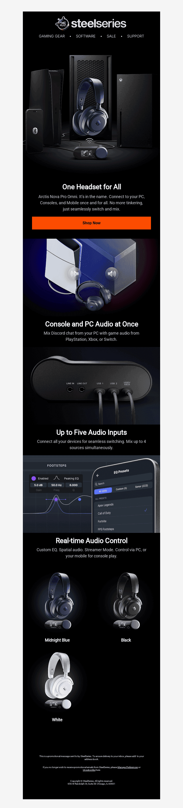 Need to mix game, entertainment, & chat?