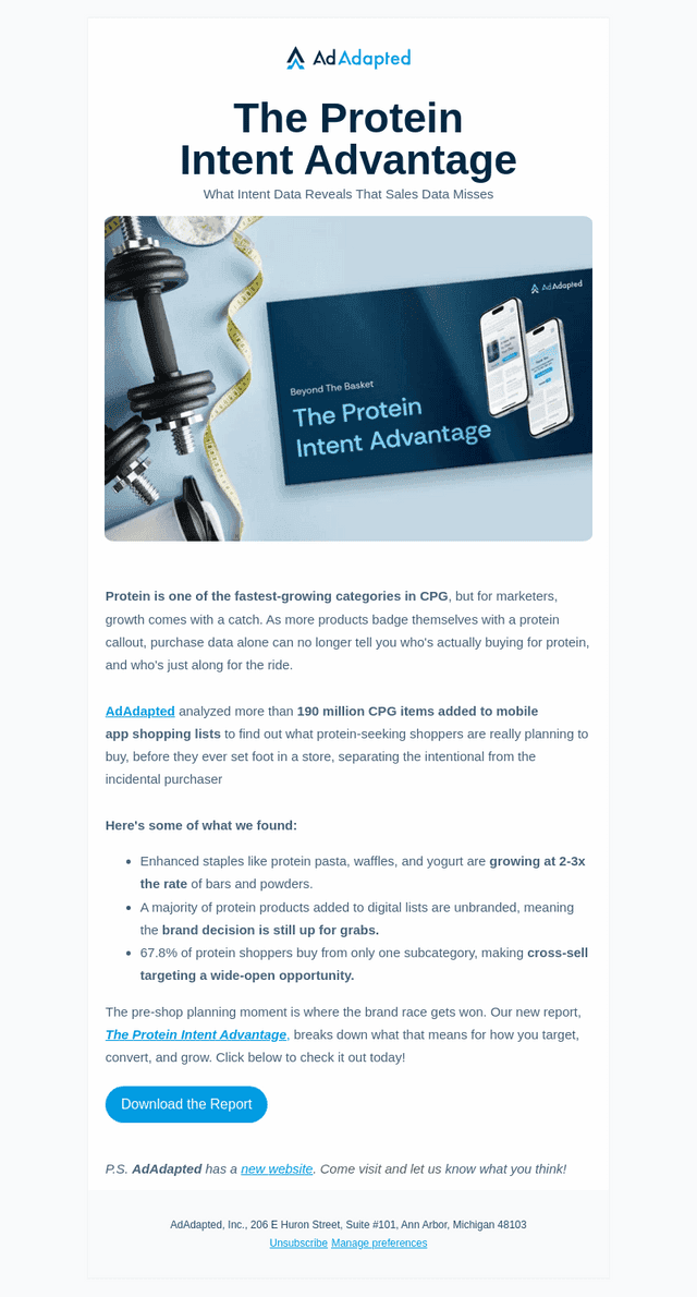 AdAdapted email from Wed, May 20, 2026