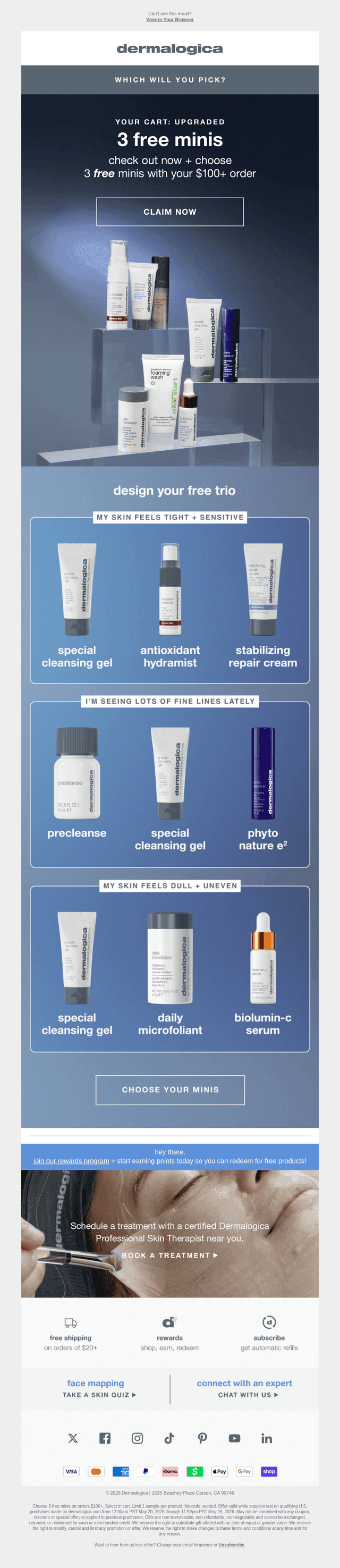 Dermalogica email from Wed, May 20, 2026