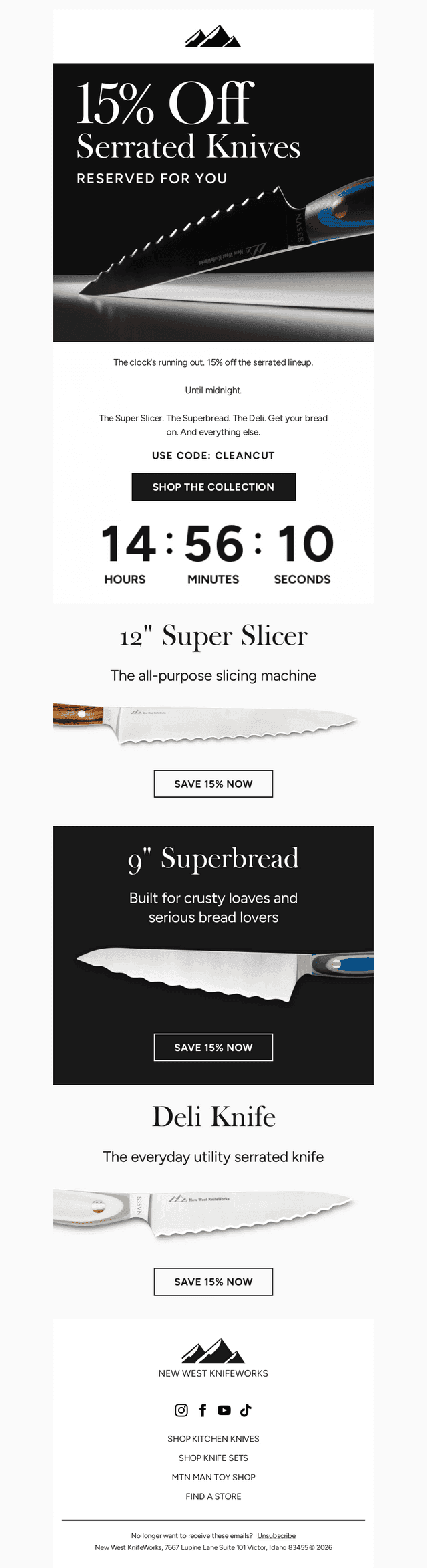 🔓 A Private Offer on Serrated Knives