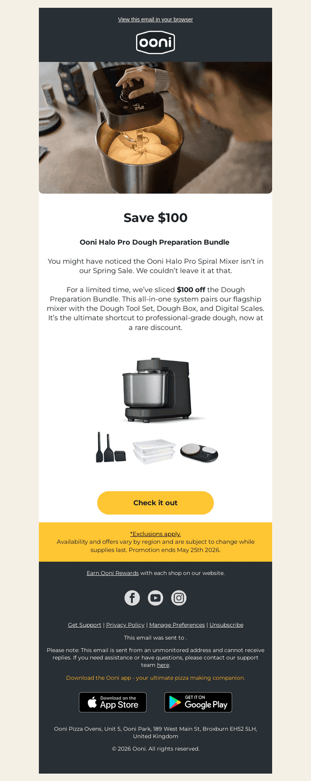 $100 Off: The pro pizza secret