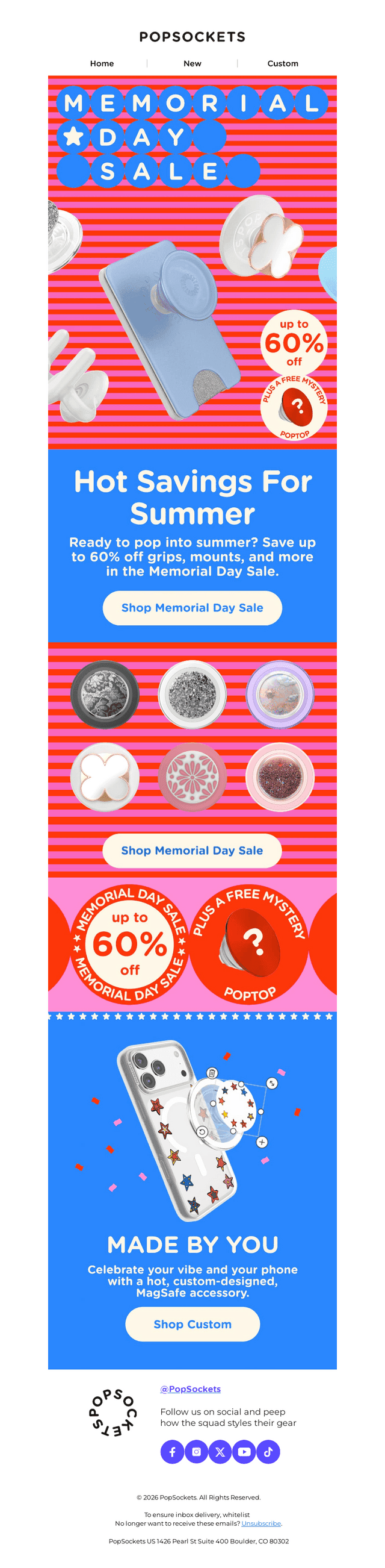 PopSockets email from Wed, May 20, 2026