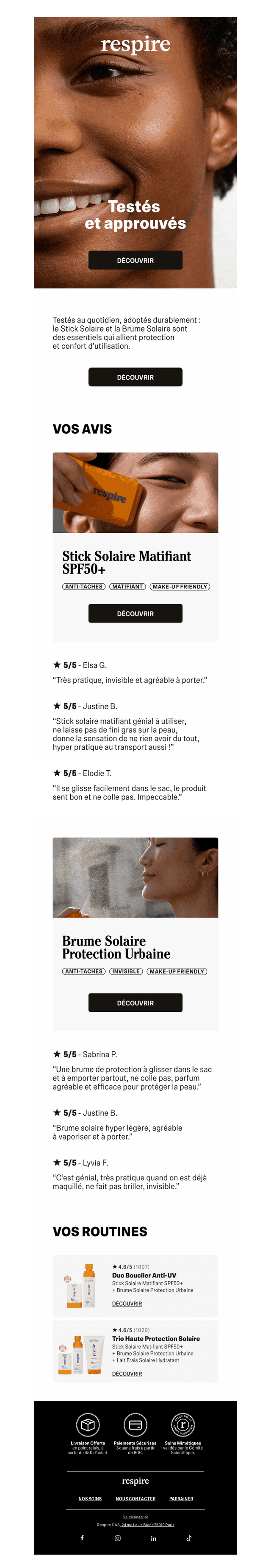 Les avez-vous déjà testés ?