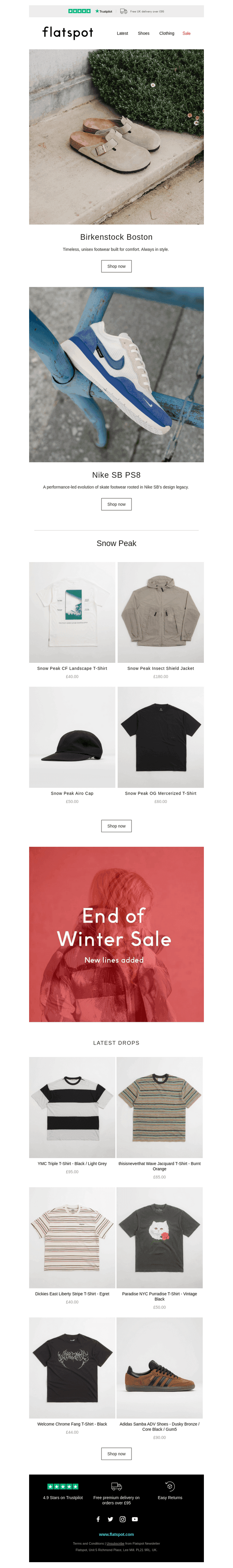 Flatspot email from Wed, May 20, 2026