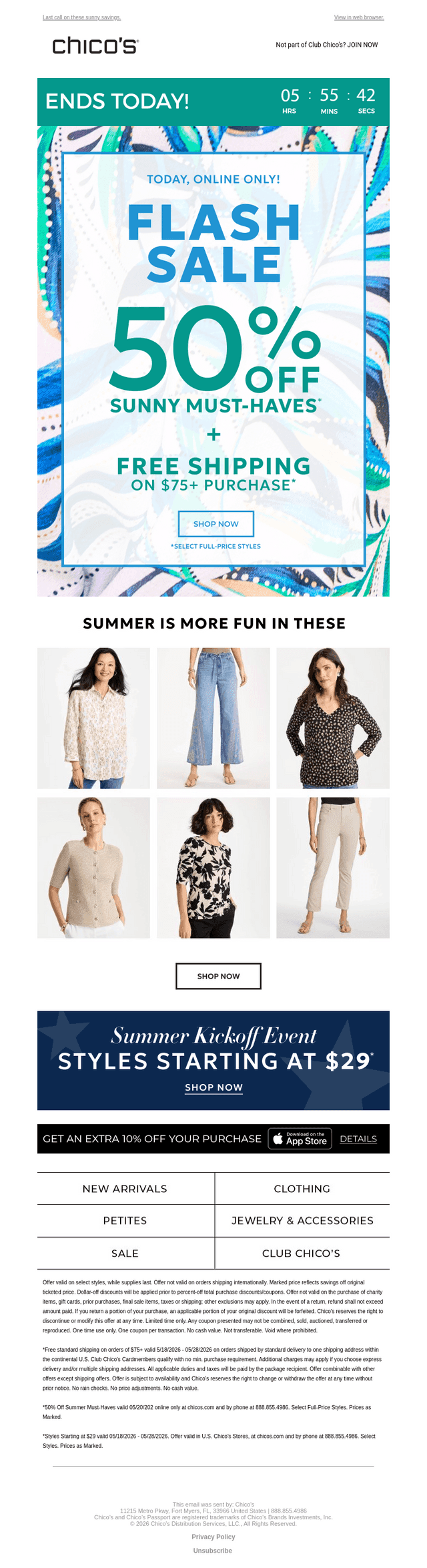 FINAL HOURS: 50% OFF