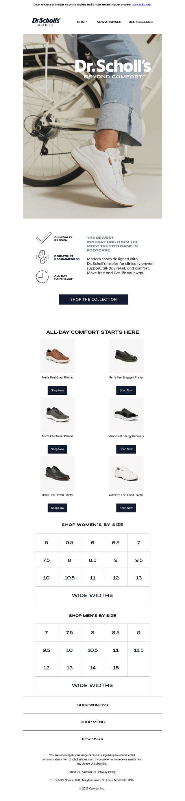 Step into the Beyond Comfort Collection