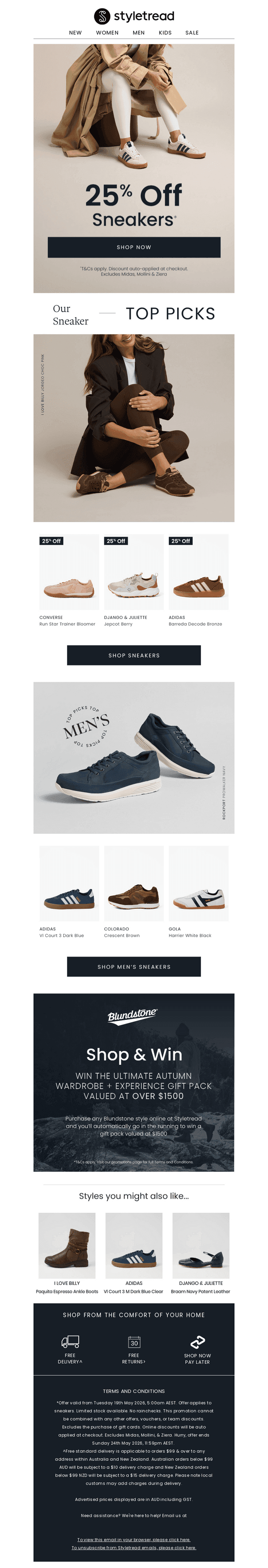 Your Most-Wanted Sneakers, 25% Off