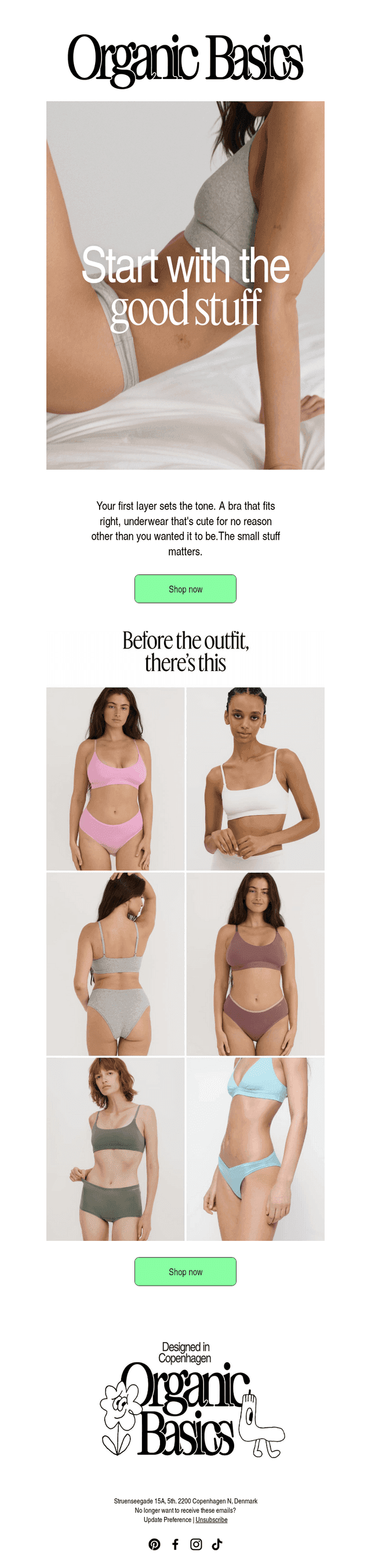 Your first layer, your best layer
