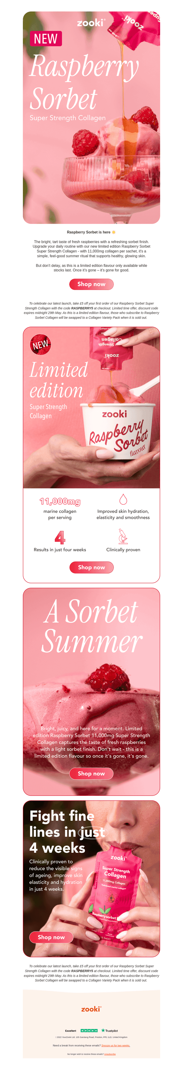 NEW Collagen flavour 🍧
