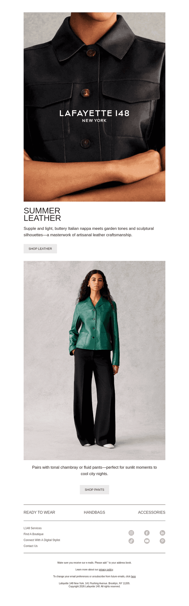 Summer Leather, In Color
