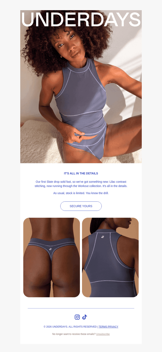 LILAC STITCH JUST LANDED