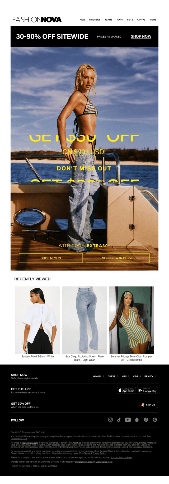 A GIFT: $30 OFF 💌