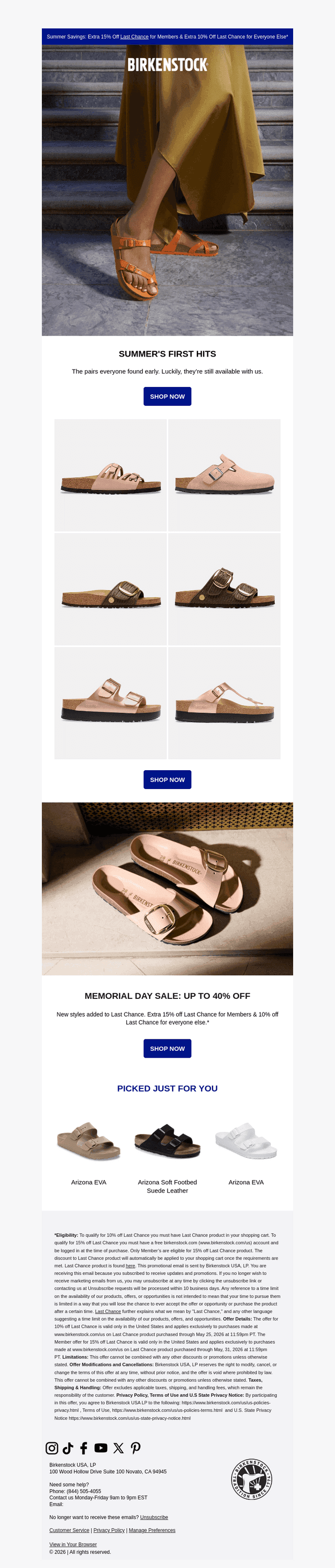 Summer hits are going. Don’t wait.